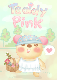 Teddy Pink:bright day.