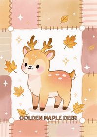 Golden Maple Deer