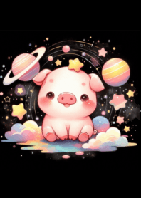 Cute little pig galaxy no.12