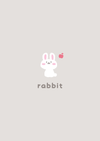 Rabbits2 Apple [greige]