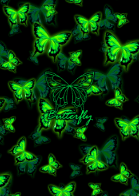 Green butterfly dance