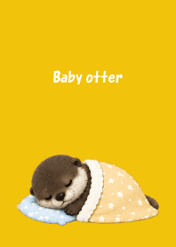 Baby otter02 yellow
