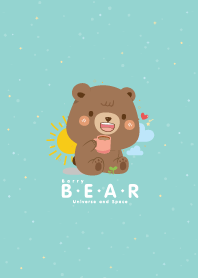 Barry Bear Universe Green