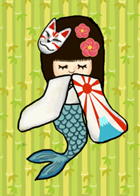 Mermaid Who Like Japanese Style