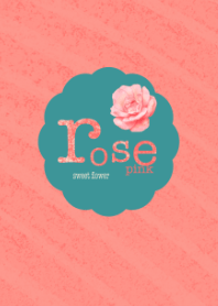 Rose pink sweet flower