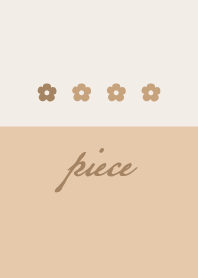 Orange beige <Flower>