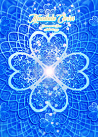 *Mandala Clover Blue*