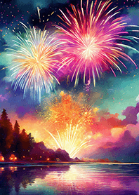 Beautiful Fireworks Theme#795