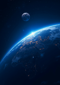 Earth & Moon