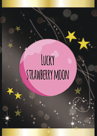 Black & Yellow / Lucky Strawberry Moon