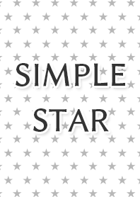 simple star dark gray