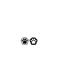 SIMPLE PAW PADS 1 (S)  - WHxBK 001