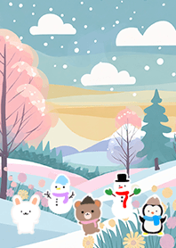 Kawaii scandinavian style(Winter-600)