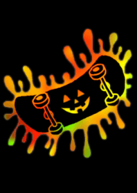 Pumpkin skateboard