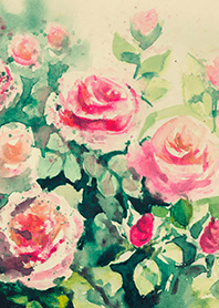 薔薇(バラ)の花の着せかえ(R4003)
