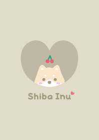 Shiba Inu2 Cherry - YellowGreen