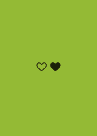 mini heart 03  - green tea (i)