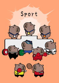 เกมส์คาปิบาร่า! (สีส้มอ่อน)