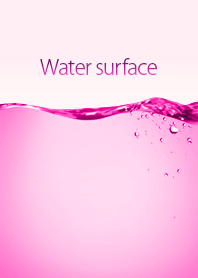 Water surface-Pink-