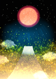 Good luck, sunrise and mountains.