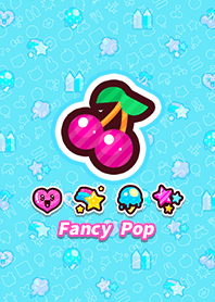Fancy Pop . Light Blue
