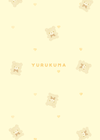 Full of fluffy bears. yellow