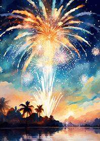 Beautiful Fireworks Theme#3051