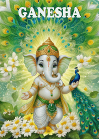 Ganesha: green, prosperous, rich