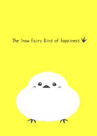 Snow Fairy Bird of happiness-NEON YELLOW