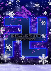 卍MANJI SNOW卍 BLUE