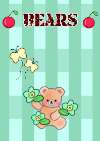 ふんわりくまたん♥お花畑着せ替え