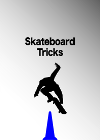 スケートボード・トリックス<ブルーコーン>