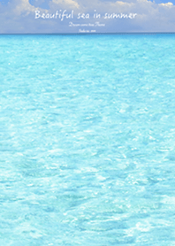 Beautiful sea in summer