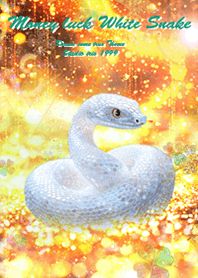 White snake Money luck