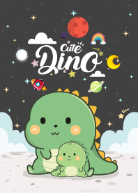 Dinosaur Cute Night