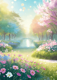 Beautiful real scenery(Spring-627)