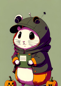 Halloween Hamster D05D37