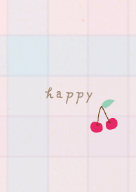 Check patterns Cherry18 from Japan