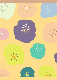 Scandinavian style flowers on B&Y