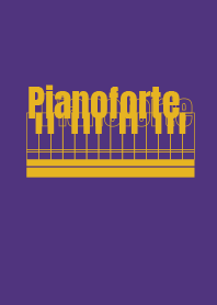 pianoforte Pansy purple