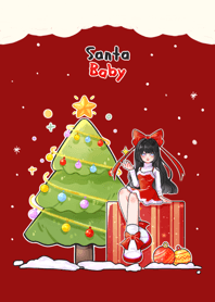 Girl theme : Santa baby Christmas