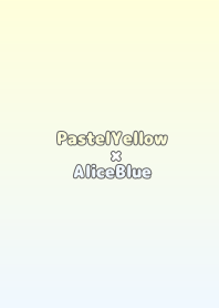 PastelYellow×AliceBlue.TKC