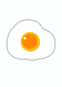 シンプルな目玉焼き