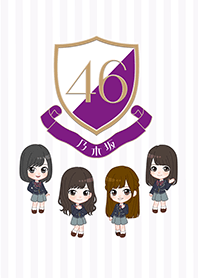 ธีมไลน์ Nogizaka46: Cartoon Style
