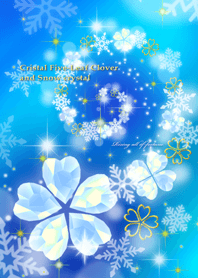 Cristal Five-Leaf Clover and Snowcrystal
