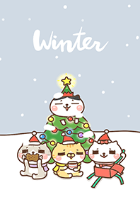 Milk Cat's warming winter