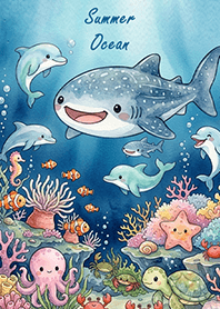 Summer marine life/Whale Shark