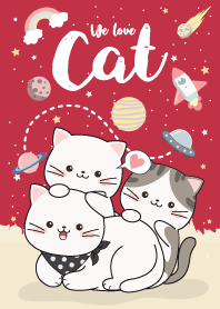 We love cat.(Red Ver.)