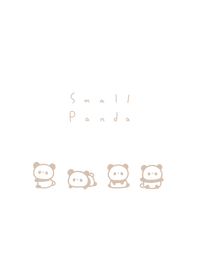 Small Panda /beige line WH