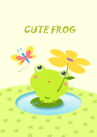 Cute little frog